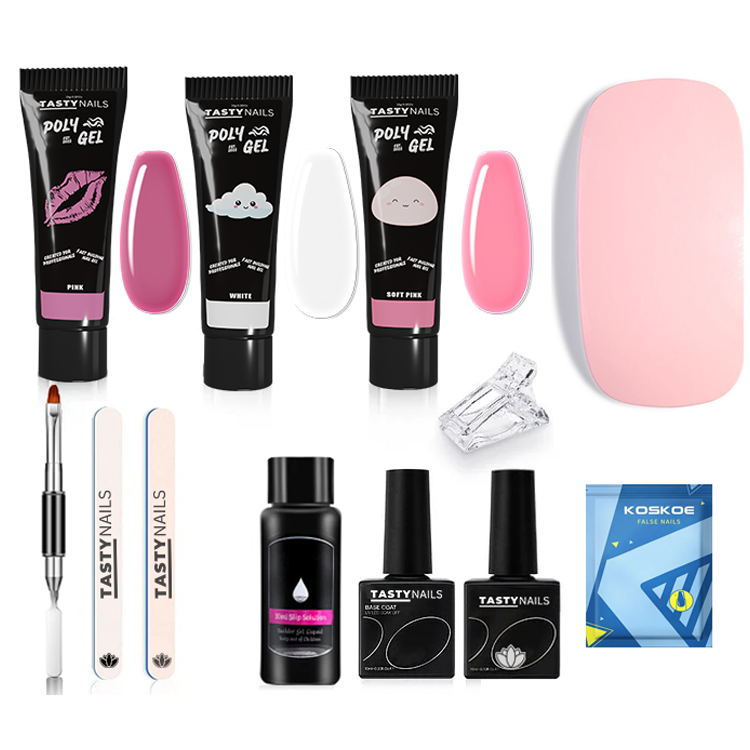 Store2508 Glitter Nail Extension Poly Nail Gel Kit with Top Coat Base Coat  UV Nail Lamp - Price in India, Buy Store2508 Glitter Nail Extension Poly  Nail Gel Kit with Top Coat